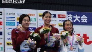 インカレ最終日　今牧と須田が50ｍ自由形で金！　リレーは男女とも銀