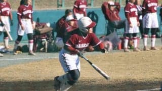 猛打で慶大に快勝　ルーキー・上郎がMVPに