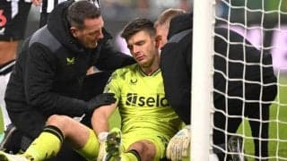 ニューカッスルの台所事情がさらに厳しく？　正GKポープが左肩痛めてピッチを後に