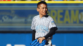 柳沢慎吾さん、抱腹絶倒の“30分始球式”　松坂大輔氏がサプライズ投球…本人は投げず