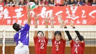 春高バレー　アベック出場の千葉・習志野、男女とも２回戦から