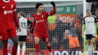 「予想外だった」チームを蘇らせる衝撃ミドル、遠藤航が圧巻のプレミア初ゴールを振り返る「ゴール後、スタジアムの雰囲気は本当に凄かった」