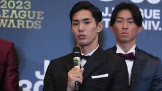 「チームファーストで動いた」ルーキーイヤー以来のベストイレブン入りの武藤嘉紀、来季はアジア王者も目指す「地に足つけて1つ1つ」【Jリーグアウォーズ】