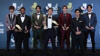 最多得票はMVPの神戸FW大迫勇也、優秀選手賞で2番目に票を集めていたのは？ 18クラブの監督＆選手が選んだ34名の得票数が公開