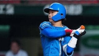 試合開始直後に見せた“積極性”　ハム新人内野手、異次元の「3秒71」…1番定着に期待
