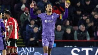 ファン・ダイク今季初弾にソボスライがダメ押し！　遠藤航フル出場のリバプールが新生ブレイズ撃破で連勝【プレミアリーグ】