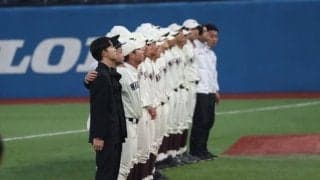 「苦楽を共にしてみんなと本気で野球ができて、心から良かったと思う」（森田朝主将）／秋季リーグ戦リーグ戦後コメント集