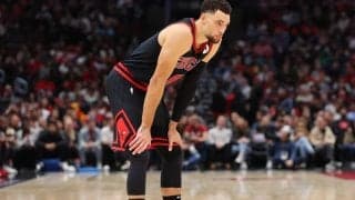 右足の炎症で3～4週間の離脱と報じられたブルズのザック・ラビーンが現状を語る