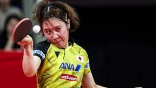 最終戦起用の平野美宇が意地のストレート　今大会銅メダルの日本がドイツ撃破で“有終の美”　第2Rは5勝2敗【混合団体W杯】