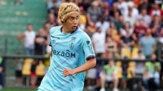 「すげえクロス！」「これは上手すぎ」伊東純也が魅せた芸術的なピンポイントクロスに称賛の嵐「完璧すぎ」