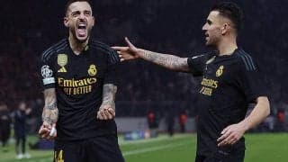 マドリーが6戦全勝突破！　ホセル2発にセバージョスがCL初ゴール【CL】