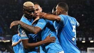 ブラガとの直接対決を制したナポリが2位で決勝トーナメント進出【CL】