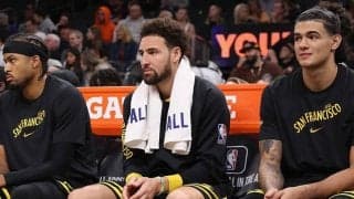 サンズ戦終盤をベンチで過ごしたトンプソン「最も負けず嫌いな男の1人なんだけど…」