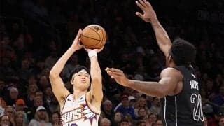 最終Qで失速したサンズがニックスに敗れ2連敗…渡邊雄太は約7分半出場も得点ならず