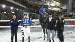 ジャンポケ斉藤愛馬・オマタセシマシタが船橋で快勝！悲願の地元V