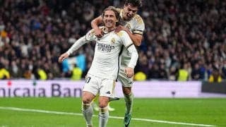 モドリッチ初弾など4発快勝マドリーが暫定首位に！　一方で左ヒザ負傷のアラバは重傷か…【ラ・リーガ】