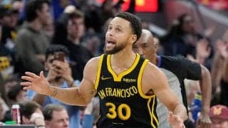 カリーが5年ぶり“3P成功ゼロ”…NBA史に残る大記録の更新ストップ