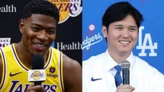 八村塁が大谷翔平のドジャース加入を歓迎「LAには大きな日本人コミュニティがある」