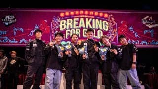 【WDSF Breaking for Gold 最終戦】BBOY ISSIN・ BGIRL RIKOが金メダルを獲得！