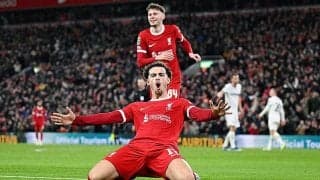 カーティス2発などで5発完勝リバプールがベスト4進出！　先発の遠藤航は週末アーセナル戦へ良い調整に【EFLカップ】