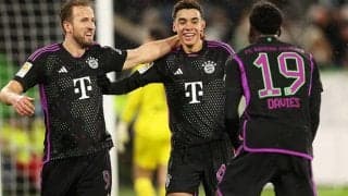 ムシアラ&ケイン弾のバイエルンがヴォルフスブルクに逃げ切り勝利【ブンデスリーガ】