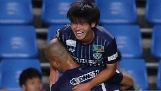 J1福岡が鶴野怜樹と契約更新！ ルヴァン杯7試合3得点で優勝貢献のルーキーFW