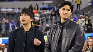 水原通訳の“仕事ぶり”が「大忙し」　何度もキョロキョロ…佇まいは「ママ感出てる」