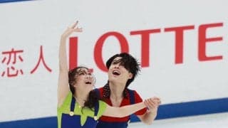 全日本デビューのあずしん組、見事首位発進！ ／アイスダンスＲＤ