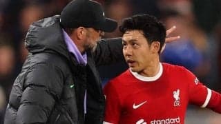 クロップ、躍動し始めた遠藤航を「最も勤勉な男だ」と激賞 「何か違うものを与えている、それは明らかだ」