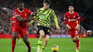 遠藤航がフル出場した白熱の首位攻防戦はドロー決着…鬼門から勝ち点1持ち帰ったアーセナルが首位キープ【プレミアリーグ】