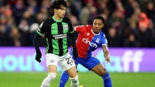 クリスタル・パレス戦で負傷交代の三笘が自身のSNSで負傷離脱を報告…｢強くなって帰ってきます｣