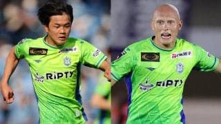 湘南が5選手と契約更新、DF杉岡大暉やMF平岡大陽、FWディサロ燦シルヴァーノら