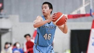 “大先輩”渡邊雄太の教えを参考に自主練の日々…山本晴大、初戦の悔しさ晴らす3ポイント攻勢を披露