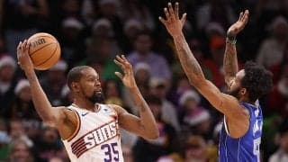 渡邊雄太、マブスとのクリスマスゲームは出番なし…サンズは連敗を「3」に