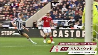 まるで三笘薫！守備陣3人置き去りの超絶ドリブル→“ちょい浮かせ”芸術的スーパーゴール 「うますぎるだろ」191cm長身FWの意外すぎる一撃にファン驚愕