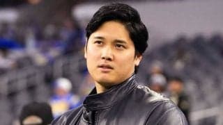 鋭い眼光に悶絶…グレースーツの大谷翔平が「カッコ良すぎ」　新CM出演でファン釘付け
