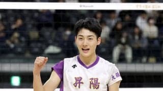 飛べ　春高バレー有望選手紹介　大阪男子の昇陽・小山海皇、初Ｖ＆将来の日本代表入りを目指す