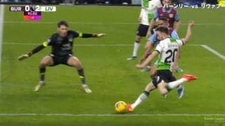 「神様」「これは上手すぎる！」 リバプール遠藤航の鬼プレスが起点のスーパーゴール　右足シュートと思わせて縦に侵入→左足でGKの股下を打ち抜くワールドクラスの一撃