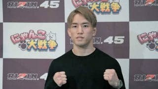 【RIZIN.45】朝倉海、“決意”の金髪で王者・アーチュレッタにKO宣言「王者になるから金色かなと」