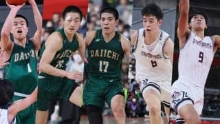 ウインターカップ男子ベスト5…福岡第一の崎濱秀斗ら3名、福大大濠から渡邉伶音ら2名選出