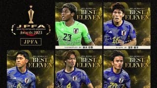 『現役選手が選ぶ2023年の日本人ベストイレブン』が決定！三笘薫、久保建英、遠藤航、冨安健洋らが２年連続受賞、大迫勇也、鈴木彩艶、伊藤涼太郎らが初選出