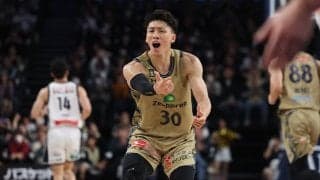 B1琉球の今村佳太が被災地を思う21得点「少しでも元気を与えられる職業だと思っている」