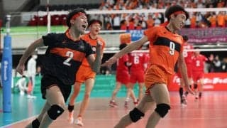 春高バレー　東京学館新潟が逆転勝ちで初戦突破　高橋主将「うまく立て直せた」