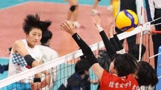 春高バレー　共栄学園・秋本「自分の責任」初戦で散る