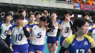 春高バレー　茨城女子・明秀日立は初戦敗退