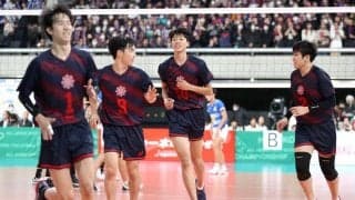 春高バレー　東京男子・駒大高は２回戦進出、東亜学園は逆転負け