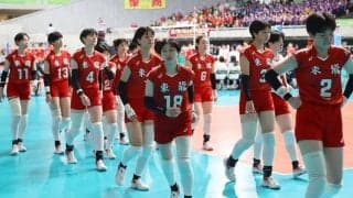 春高バレー　東九州龍谷、まさかの完敗　相原監督「一球で決められつづけてしまった」