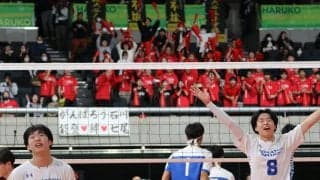 春高バレー　被災地石川代表の男子・小松大谷　「ありったけの応援」背に奮戦　