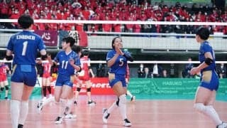 国体準優勝の金蘭会などが2回戦へ　女子大会初日（1/4）の1回戦全20試合の結果【春高2024】