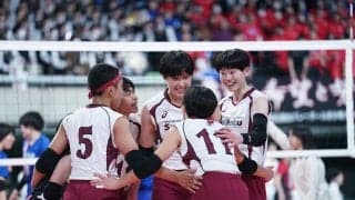 二冠女王・下北沢成徳が郡山女大附をストレートで下す【春高2024】